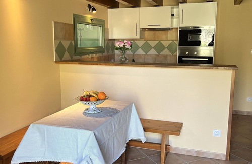 Cessenon-sur-Orb Apartment | Gîte for 2 people with swimming pool -View of the Orb valley