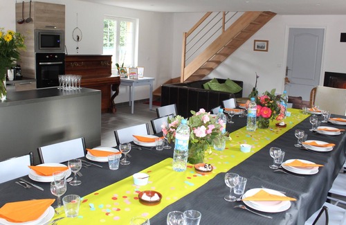 Lieuvin Pays d'Auge Cottage | Gite La Pointe Ridel 30mn Deauville 10 people Calme Nature Horses - 3 épis GF