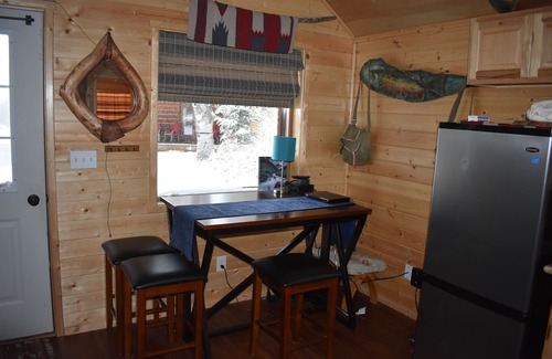 West Glacier Cabin | Glacier Riverbend Cabins nestled right on river just a mile from Glacier Park!