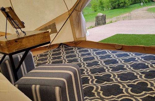 St Croix Falls House | Glamp Tent at Historic estate Big Rock Creek