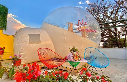 Huamantla Hotel | Glamping Amate - Hotel Burbuja