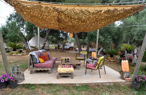 Marathopoli Cottage | Glamping at a Lovely Tent in Skiaxtro- Marathopoli