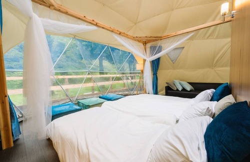Yamakita Hotel | Glamping dome tent with toilet and semiopenair bath no meals plan/Ashigarakamigun Kanagawa