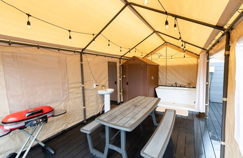 Yamakita Hotel | Glamping dome tent with toilet and semiopenair bath no meals plan/Ashigarakamigun Kanagawa