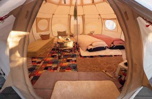 Futtsu Cabin | Glamping meal and dinner BBQ included/Futtsu Chiba