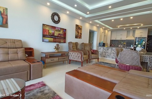 San Stifano Apartment | Gleem Luxury apartments Alexandria Direct Sea view .