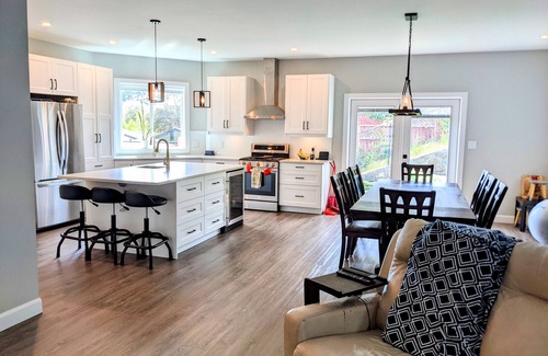 Langford House | Glen Lake Family Retreat with Hot Tub & Lake View