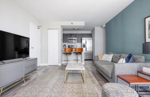 Rush and Division Apartment | Gold Coast 1BR w Gym Terrace nr Lake the L CHI-64
