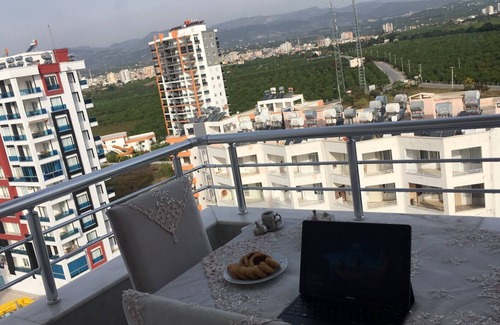 Kargıpınarı Apartment | GoldenPark King Suites with Balcony & Sea view
