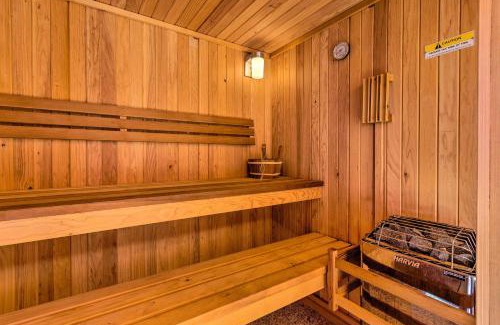 Maggie Valley House | Golf, Sauna, Creek Spectacular Smoky Mtn-View Gem