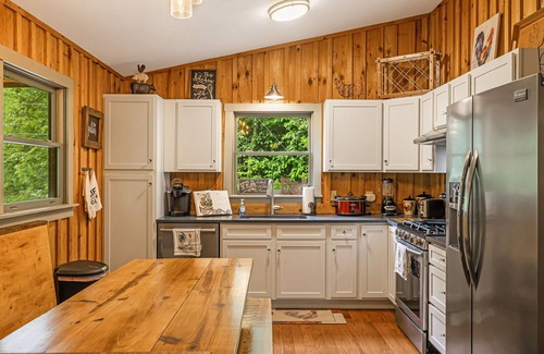 Mars Hill Cabin | Golfing and Skiing Access From This Amazing Cabin on A Stream