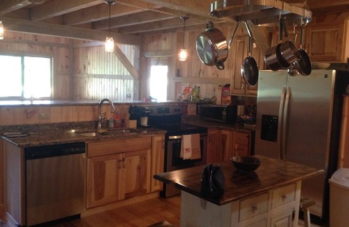 Mattawana Cabin | Gorgeous, Amish-Built Post and Beam Cabin on 10 acres, relax and unplug!
