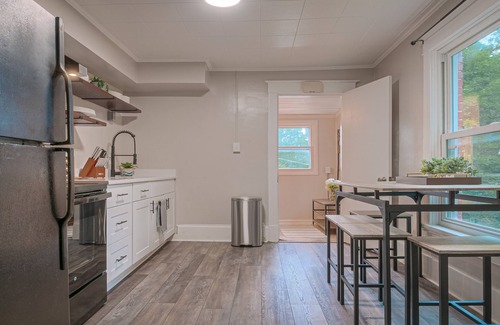 Frederick House | Gorgeous apt, pets, outdoor grill & fire pit, walk -> DT Frederick
