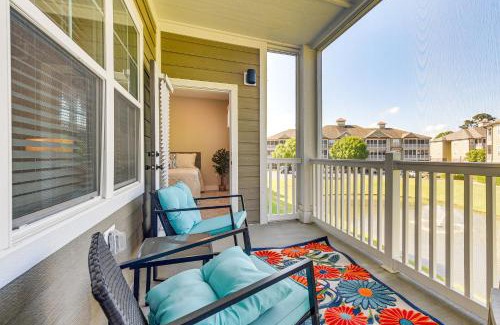 Calabash Apartment | Gorgeous Calabash Condo with Balcony and Pool Access!
