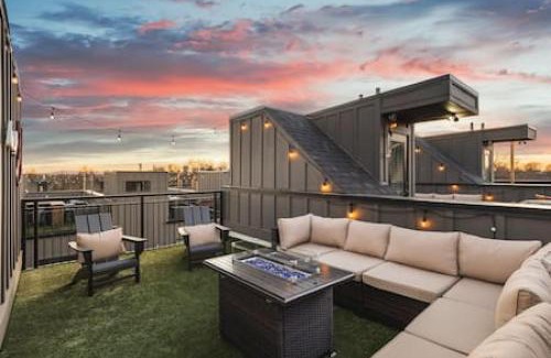 Cleveland Park House | Gorgeous East Nashville House with Rooftop Patio, Garage, 9 Beds, 3 Miles to Downtown