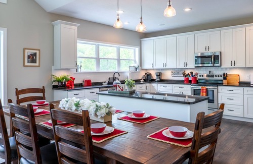 La Follette House | Gorgeous Lakehouse + Private 2‑Level Dock with Slide and No Stairs to the Lake!