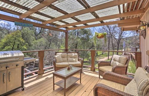 Oakhurst House | Gorgeous Oakhurst Retreat with Swimming Hole!