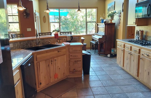 Ridgway House | Gorgeous, spacious, custom home, views, large fenced yard. Fast fiber internet!n