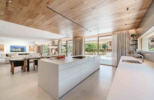 Urbanitzacio Gotmar Villa | Gotmar Beach is a modern contemporary villa, close to the beach, with Private Heated Swimming Pool, 5 bedrooms in Puerto Pollensa, Mallorca