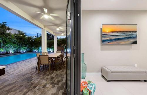 Coral Gables Section Villa | Granada Modern Luxury in Massive Mansion with Heated Pool