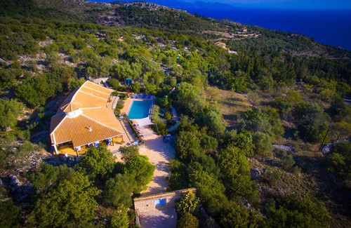 Elation Villa | Grand Designs featured villa, large private pool with panoramic sea views