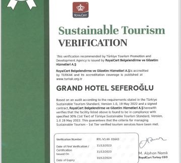 Bayrampasa Hotel | Grand Hotel Seferoğlu