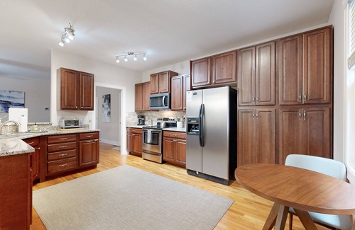 Avery Creek House | Grand mountain-view retreat with hot tub, 2 living areas, foosball, fireplace