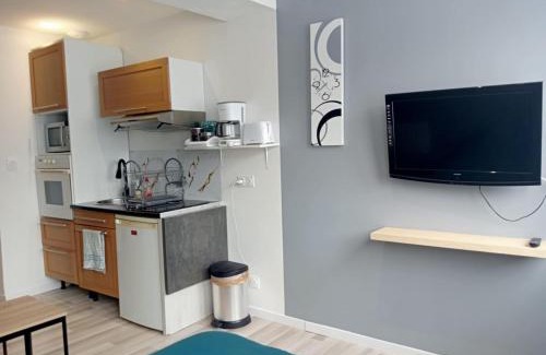 Villedieu-les-Poeles Apartment | Grand studio centre-ville