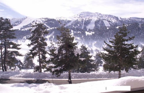 Greolieres les Neiges Apartment | Grand Studio Plein sud Piste view