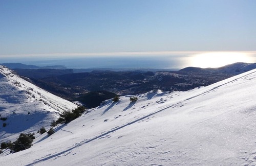Greolieres les Neiges Apartment | Grand Studio Plein sud Piste view