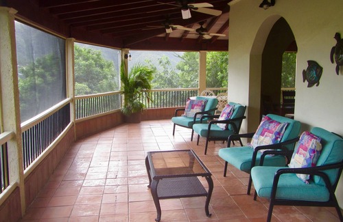 Upper Carolina Villa | Great Coral Bay View! solar power and central to beaches and hiking