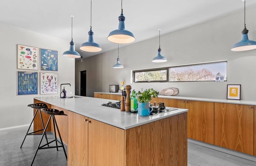 Sjllands Odde House | Great stylish cottage with Finnish wooden bath and sauna.
