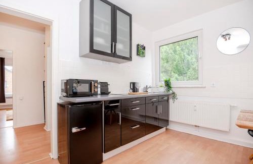 Stadtbezirke VII Apartment | Green Apartment for 4 - Essen, Kitchen, WIFI, Netflix