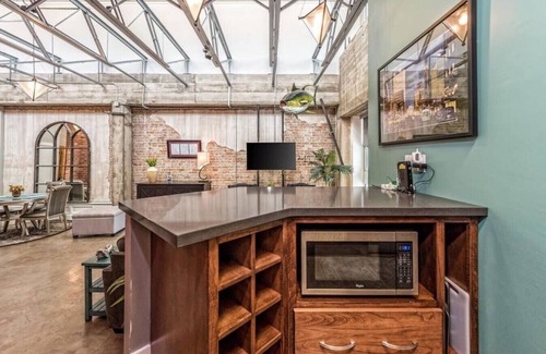 Brazos Apartment | Green Door Lofts-Tuna Loft, Silos/Downtown