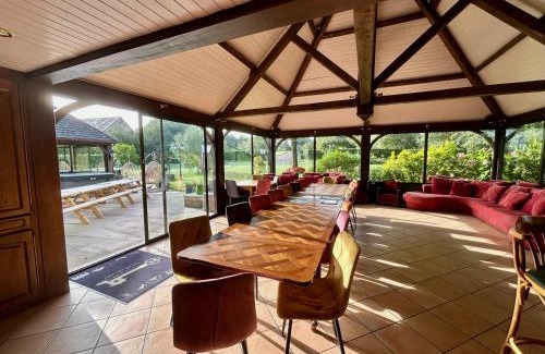 Hudimesnil Villa | Greenland 15pers jacuzzi sauna airhockey billard