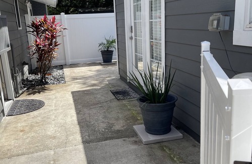 Lake Magdalene House | Griffin's Cozy Guest House private and very quiet backyard