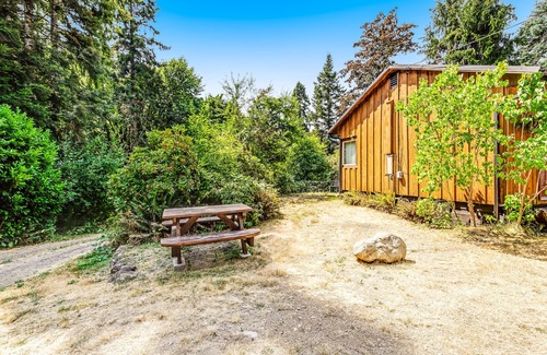 Quilcene Apartment | Ground-floor hiker's studio with mountain views & fast WiFi - dog-friendly