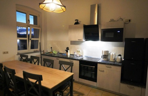 Melchow Apartment | Guest room 1 with shared kitchen for 2 persons