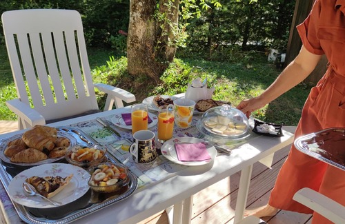 Trevignin Ski Chalet | Guest room "As obvious" with indoor swimming pool, jacuzzi, hammam and sauna,