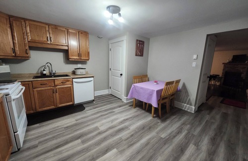 Fredericton House | Guest Suite—Pool Table, Full Kitchen, Deck