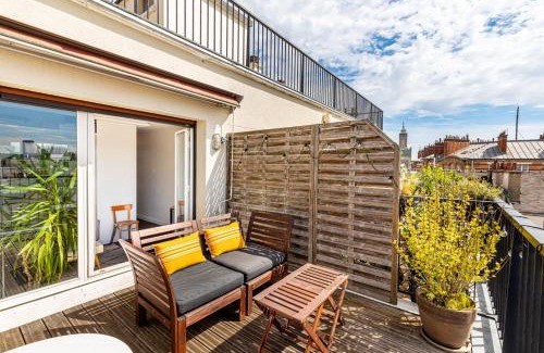 Jardin des plantes Apartment | GuestReady - A glamorous sight over the city