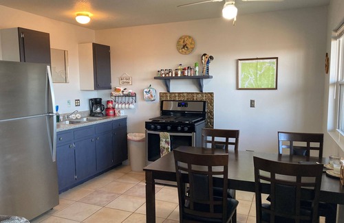 Van Buren House | Guests enjoy their own one bedroom apartment in the Ozarks