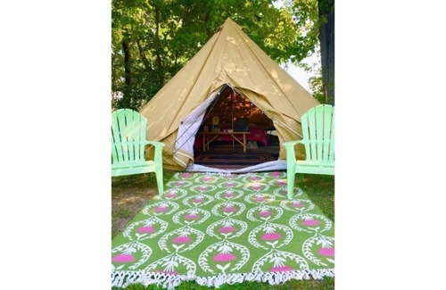 Rushville RV Rental | Gypsy Belle Glamping Tent & Breakfast for 2 in Finger Lakes Wine Country!