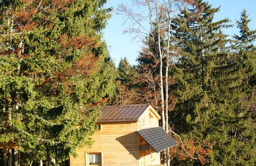 Bellecombe Bed & Breakfast | Hébergement Insolite , Cabane Autonome Perchée Dans la Végétation