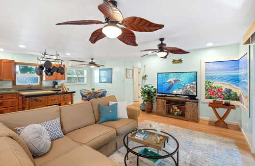 Kekaha House | Hale Makai - Luxury Beach Home with AC and Private Hot Tub! TVNC#5012