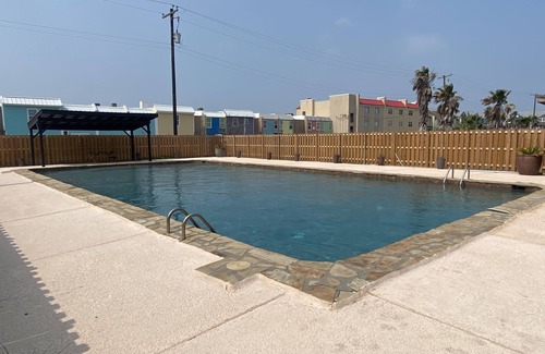 Port Mansfield Condo | Harborfront condo with boat slip and fishing light