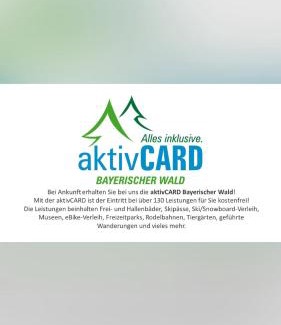Regen House | Haus im Grünen - Aktiv-Card Partner!