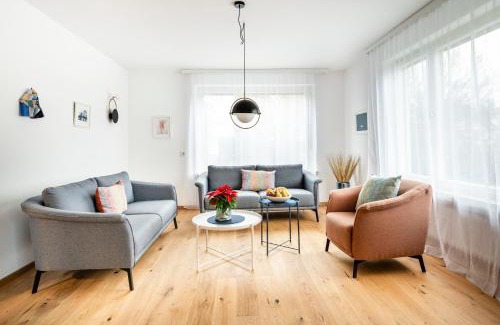 Bregenz House | Haus im Zentrum mit Garten