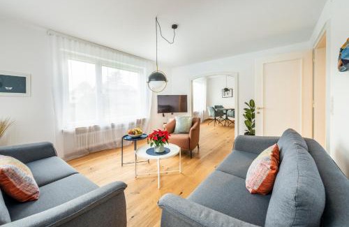 Bregenz House | Haus im Zentrum mit Garten