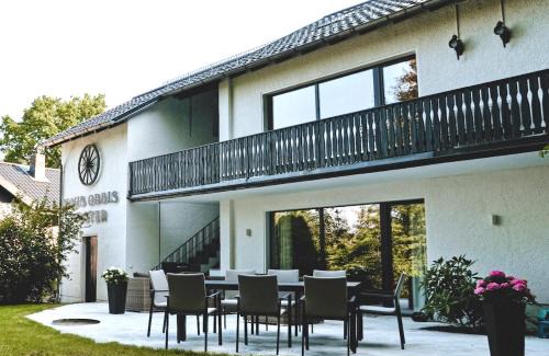 Bad Grund Villa | Haus Orbis Noster im Harz - Whirlpool und Sauna - direkt am Wald